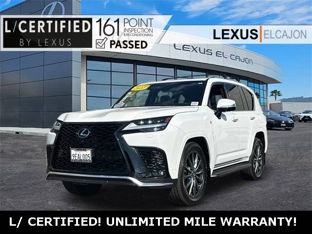 2022 Lexus LX LX 600 F SPORT — SUV — 37,167 mi — El Cajon, CA