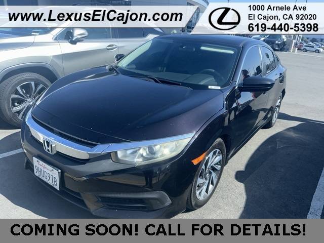 2016 Honda Civic EX — Sedan — 98,137 mi — El Cajon, CA