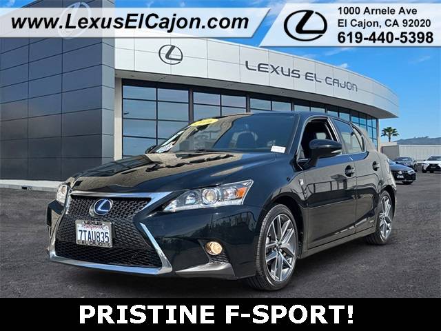 2016 Lexus CT CT 200h — Hatchback — 78,844 mi — El Cajon, CA