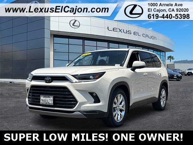 2024 Toyota Grand Highlander Limited — SUV — 3,573 mi — El Cajon, CA