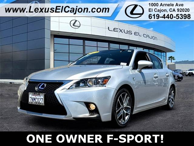 2015 Lexus CT CT 200h — Hatchback — 89,729 mi — El Cajon, CA