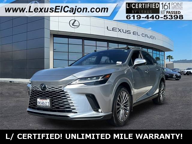2024 Lexus RX RX 350h Luxury — SUV — 13,737 mi — El Cajon, CA