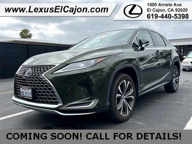 2022 Lexus RX RX 350 — SUV — 30,828 mi — El Cajon, CA
