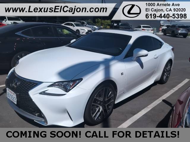 2017 Lexus RC RC 350 — Coupe — 50,489 mi — El Cajon, CA