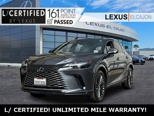 2025 Lexus RX RX 350h Premium — SUV — 12,580 mi — El Cajon, CA