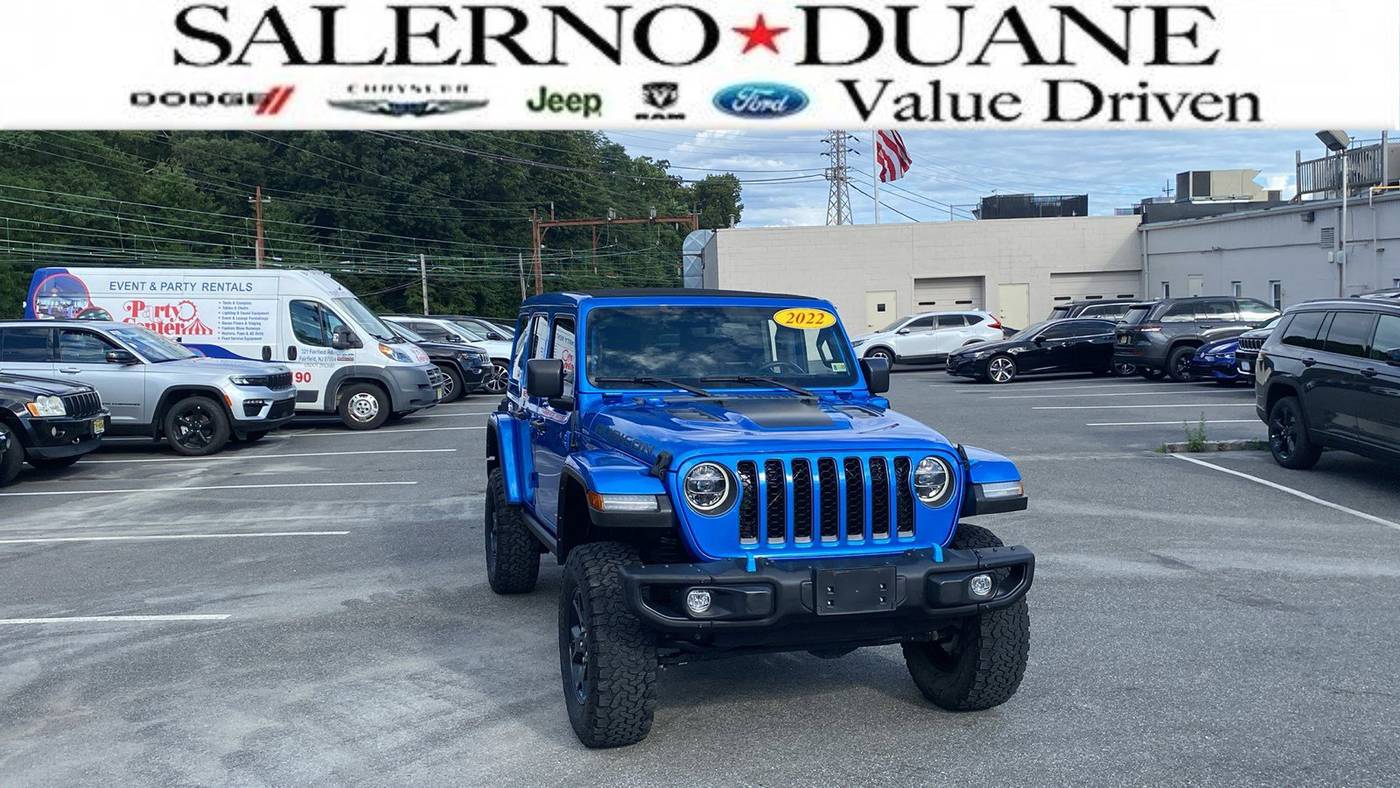 2022 Jeep Wrangler Rubicon 4xe — SUV — 19,841 mi — Summit, NJ