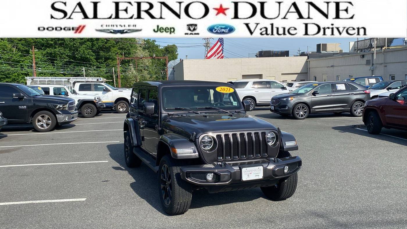 2021 Jeep Wrangler Sahara High Altitude — SUV — 25,010 mi — Summit, NJ