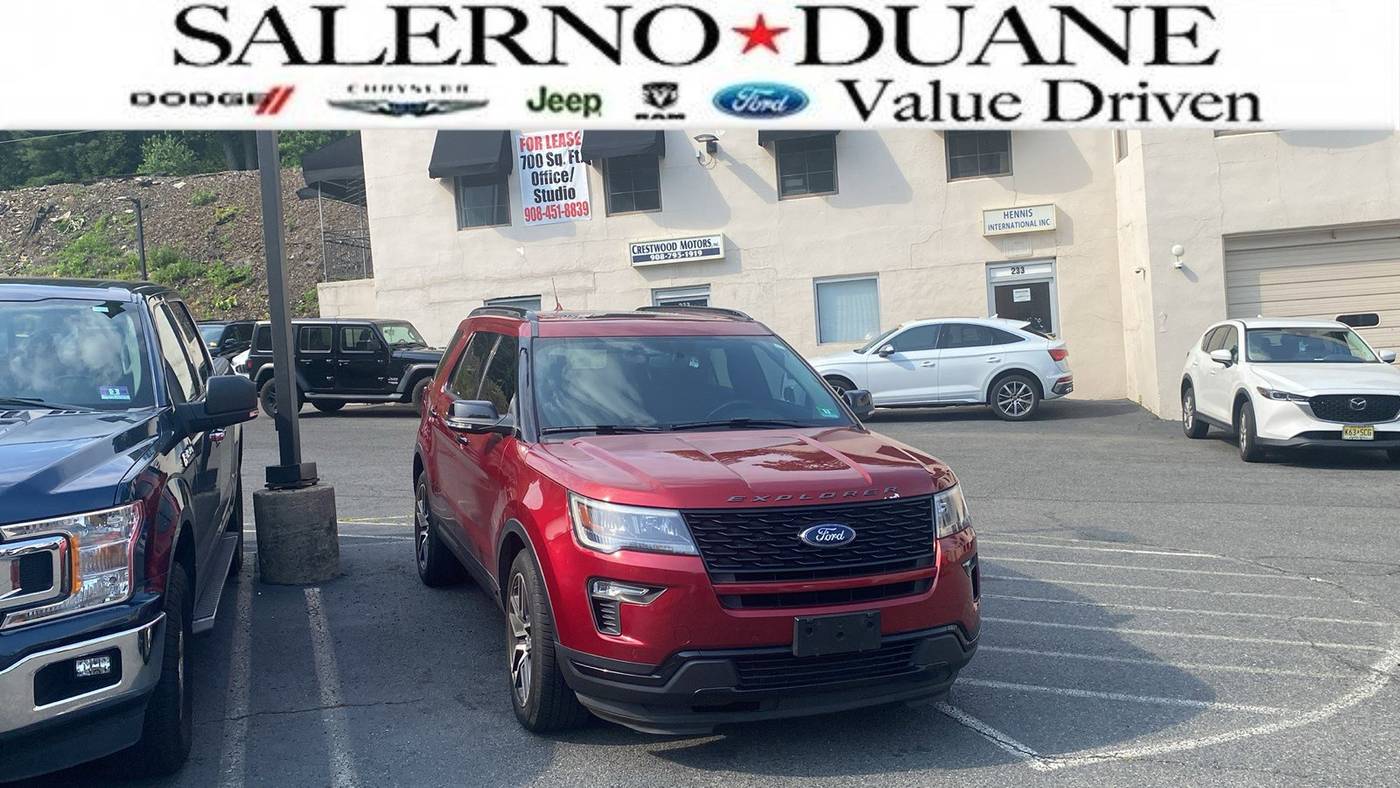 2018 Ford Explorer Sport — SUV — 56,787 mi — Summit, NJ