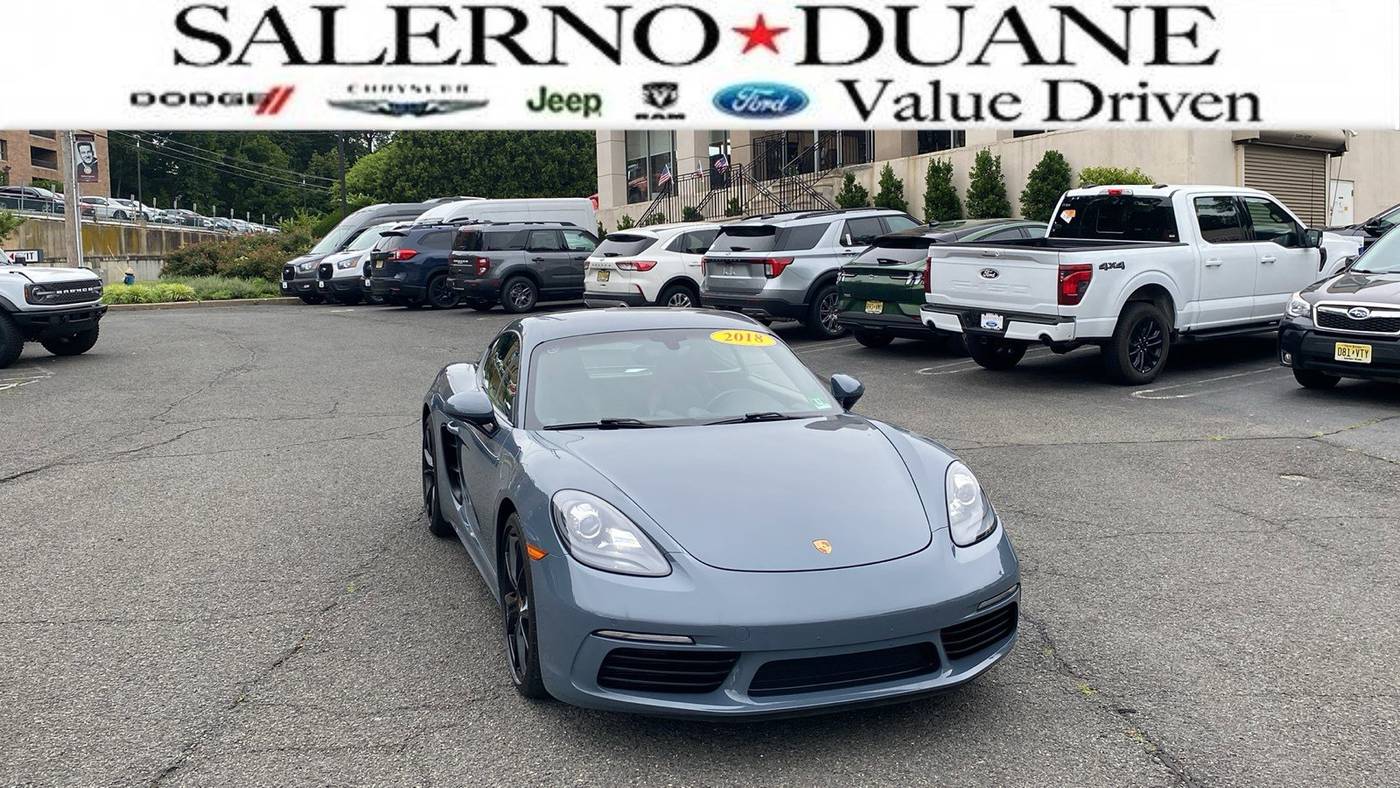 2018 Porsche 718 Cayman S — Coupe — 27,425 mi — Summit, NJ
