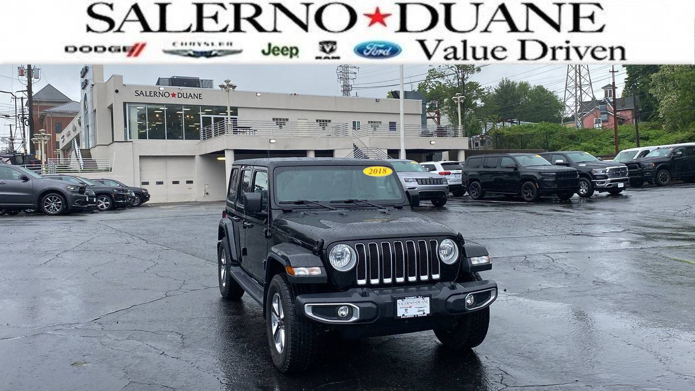 2018 Jeep Wrangler Sahara — SUV — 43,987 mi — Summit, NJ