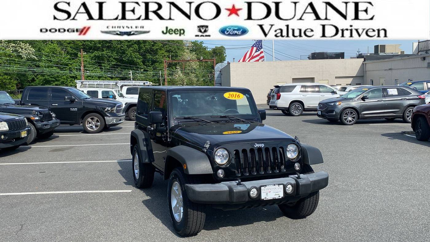 2016 Jeep Wrangler Sport — SUV — 54,352 mi — Summit, NJ