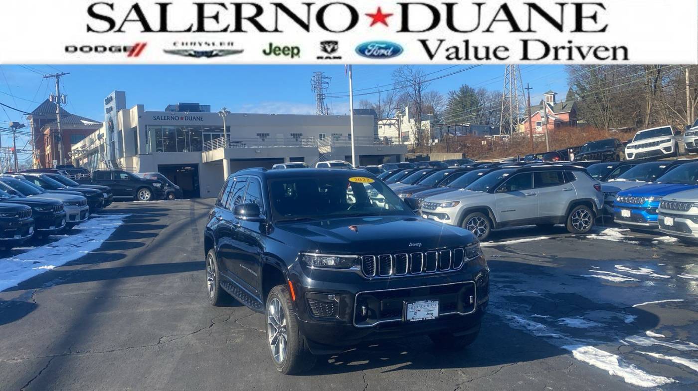 2022 Jeep Grand Cherokee Overland — SUV — 54,616 mi — Summit, NJ