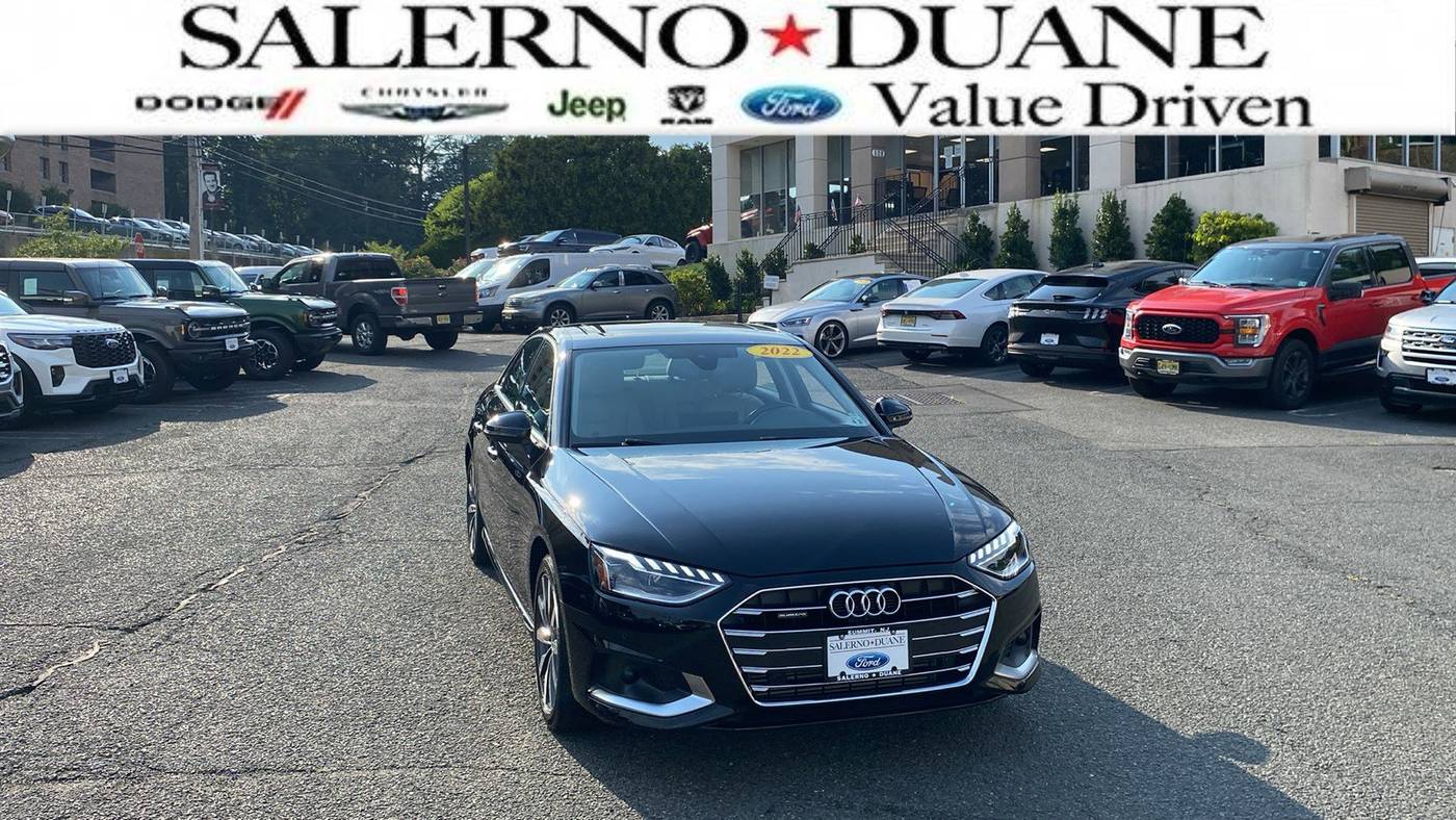 2022 Audi A4 Premium Plus — Sedan — 15,180 mi — Summit, NJ
