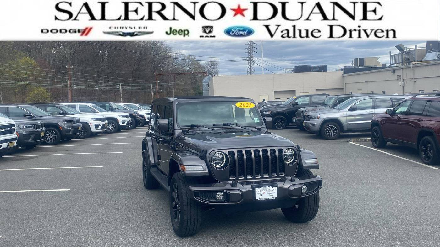 2021 Jeep Wrangler Sahara High Altitude — SUV — 26,786 mi — Summit, NJ