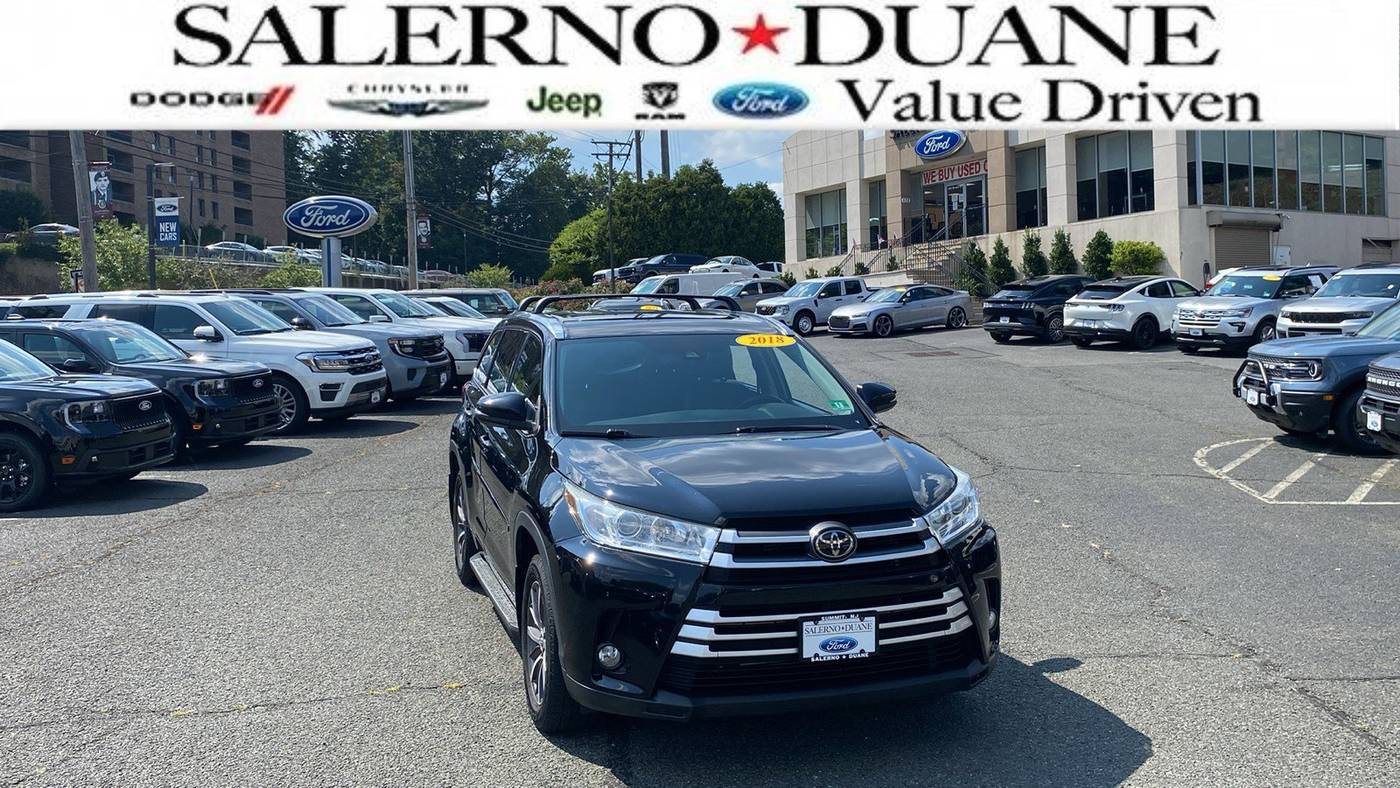 2018 Toyota Highlander XLE — SUV — 89,450 mi — Summit, NJ