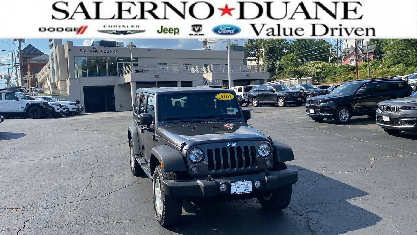 2016 Jeep Wrangler Sport — SUV — 27,818 mi — Summit, NJ