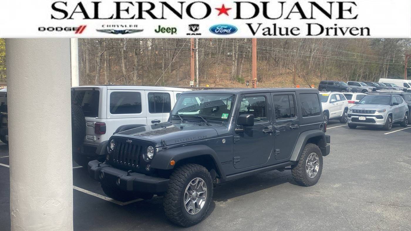 2016 Jeep Wrangler Rubicon — SUV — 48,582 mi — Summit, NJ