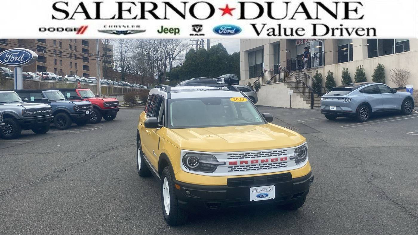 2023 Ford Bronco Sport Heritage Limited — SUV — 4,847 mi — Summit, NJ