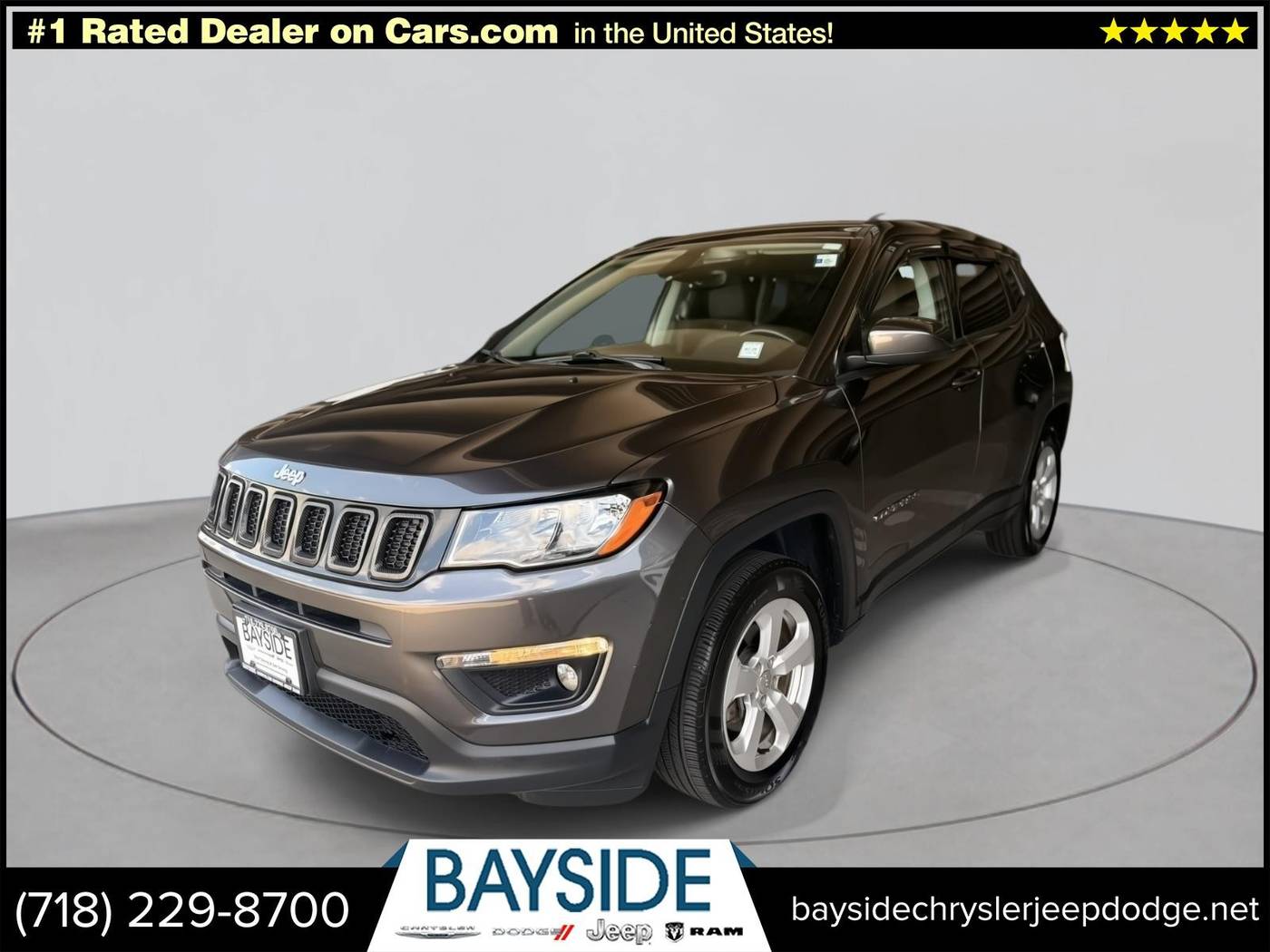 2017 Jeep Compass Latitude — SUV — 61,993 mi — Bayside, NY