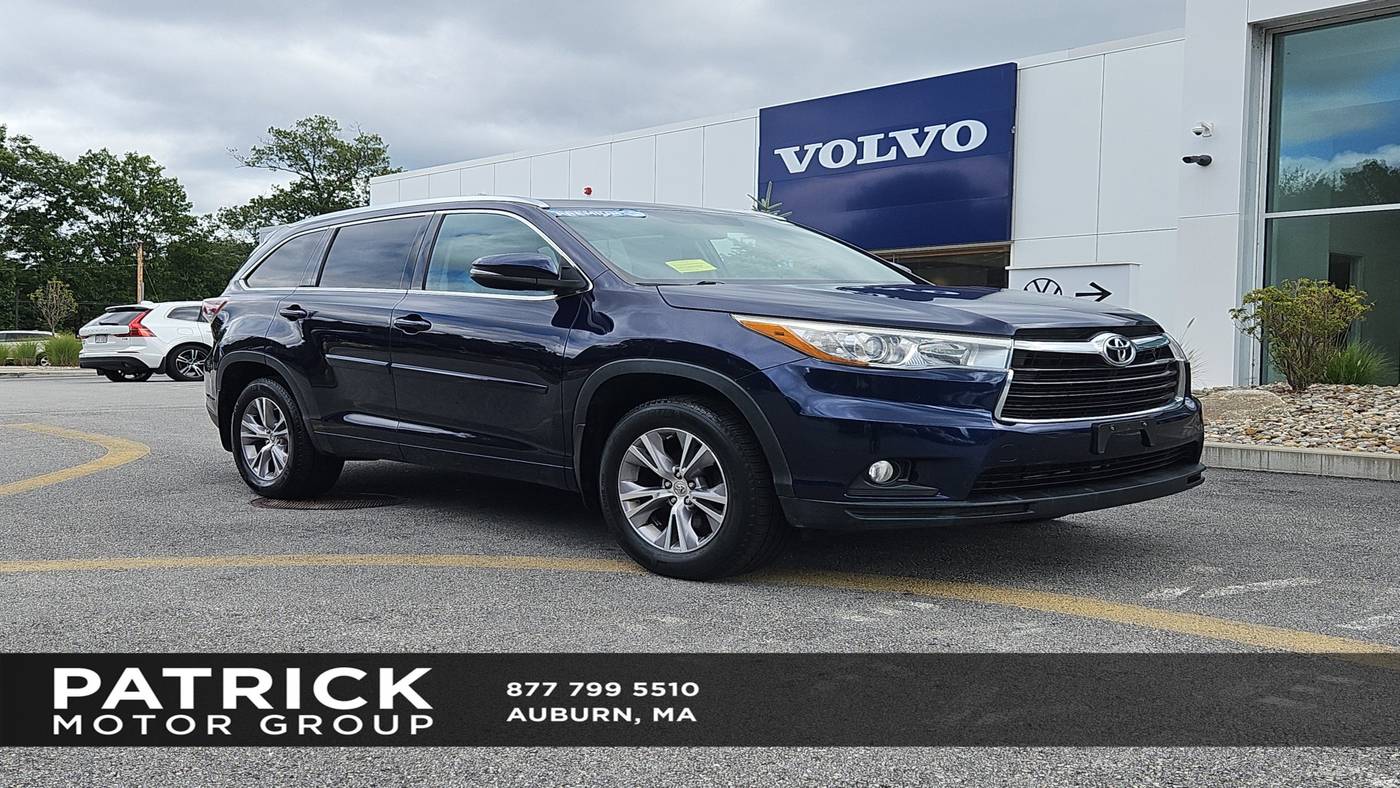 2015 Toyota Highlander XLE — SUV — 108,337 mi — Auburn, MA