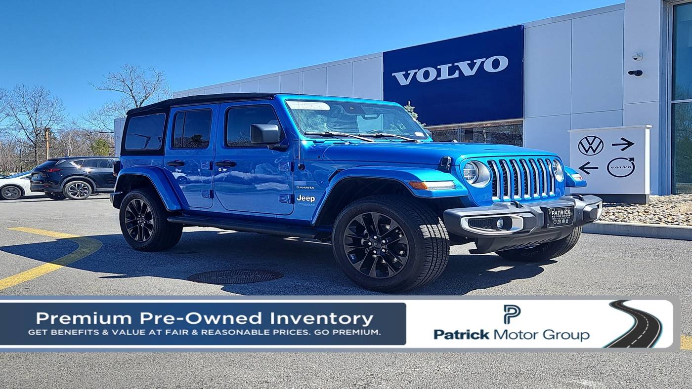 2021 Jeep Wrangler Sahara 4xe — SUV — 57,300 mi — Auburn, MA