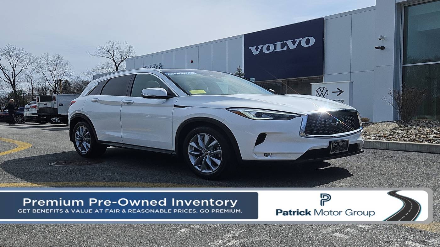 2021 INFINITI QX50 LUXE — SUV — 30,202 mi — Auburn, MA