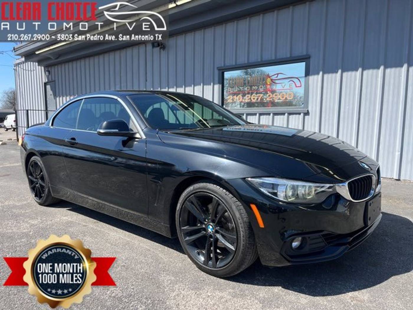 2018 BMW 4 Series 430i — Convertible — 81,628 mi — San Antonio, TX