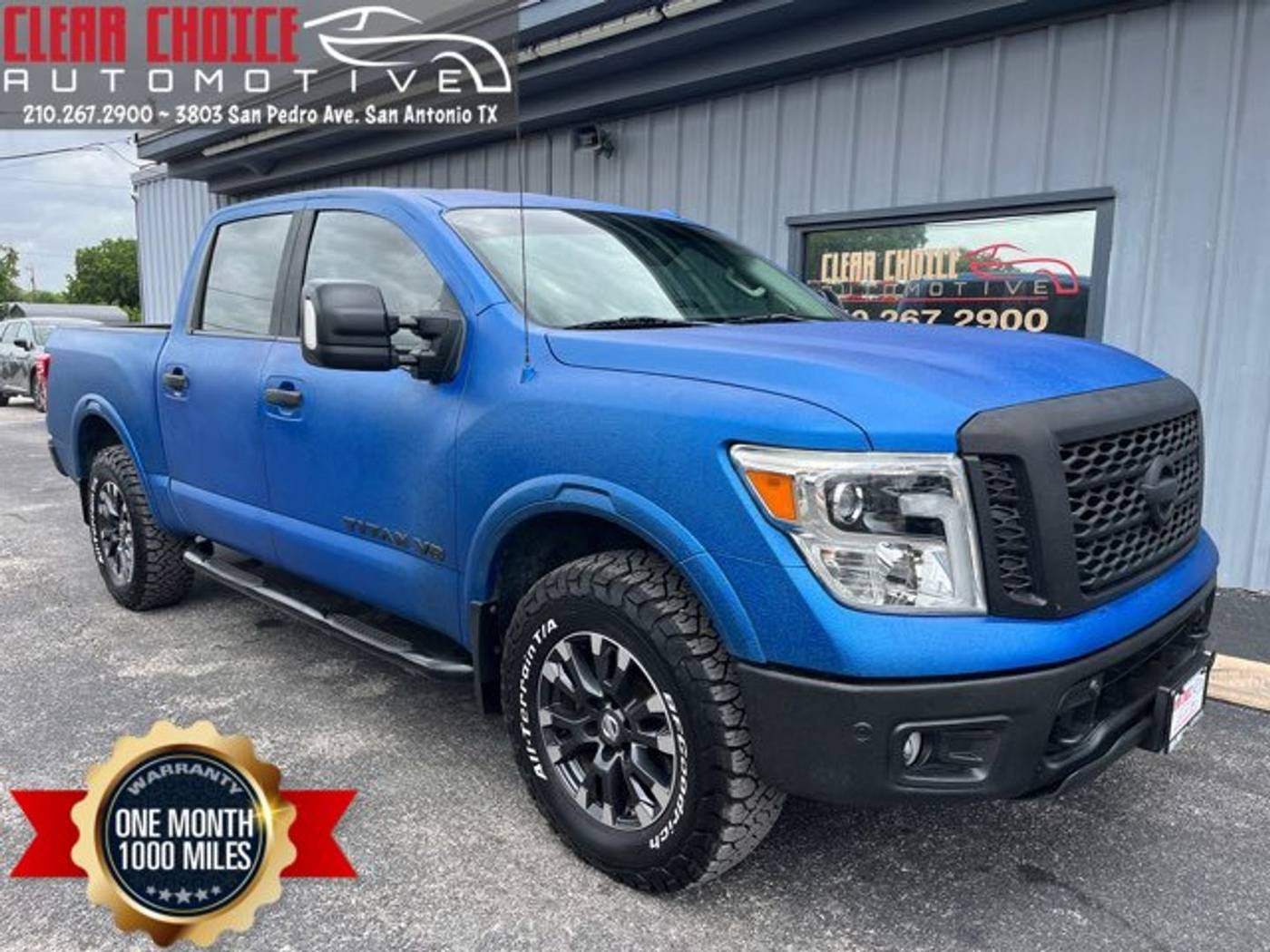 2018 Nissan Titan PRO-4X — Pickup Truck — 81,665 mi — San Antonio, TX