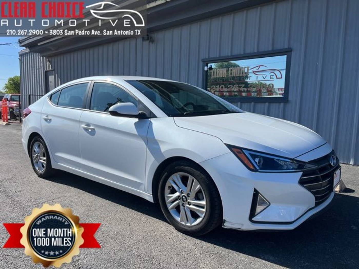 2020 Hyundai Elantra SEL — Sedan — 121,022 mi — San Antonio, TX