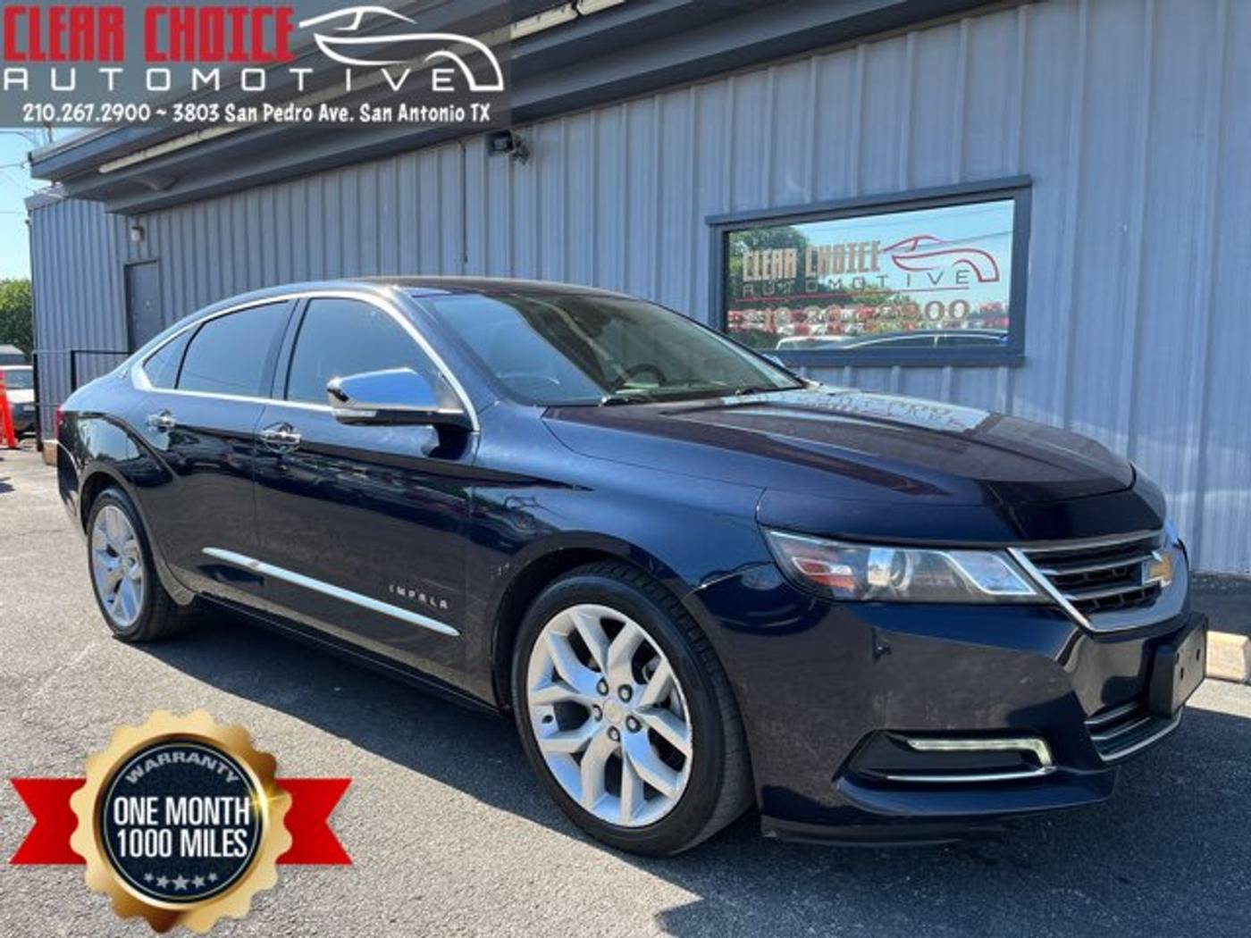 2019 Chevrolet Impala Premier — Sedan — 92,034 mi — San Antonio, TX