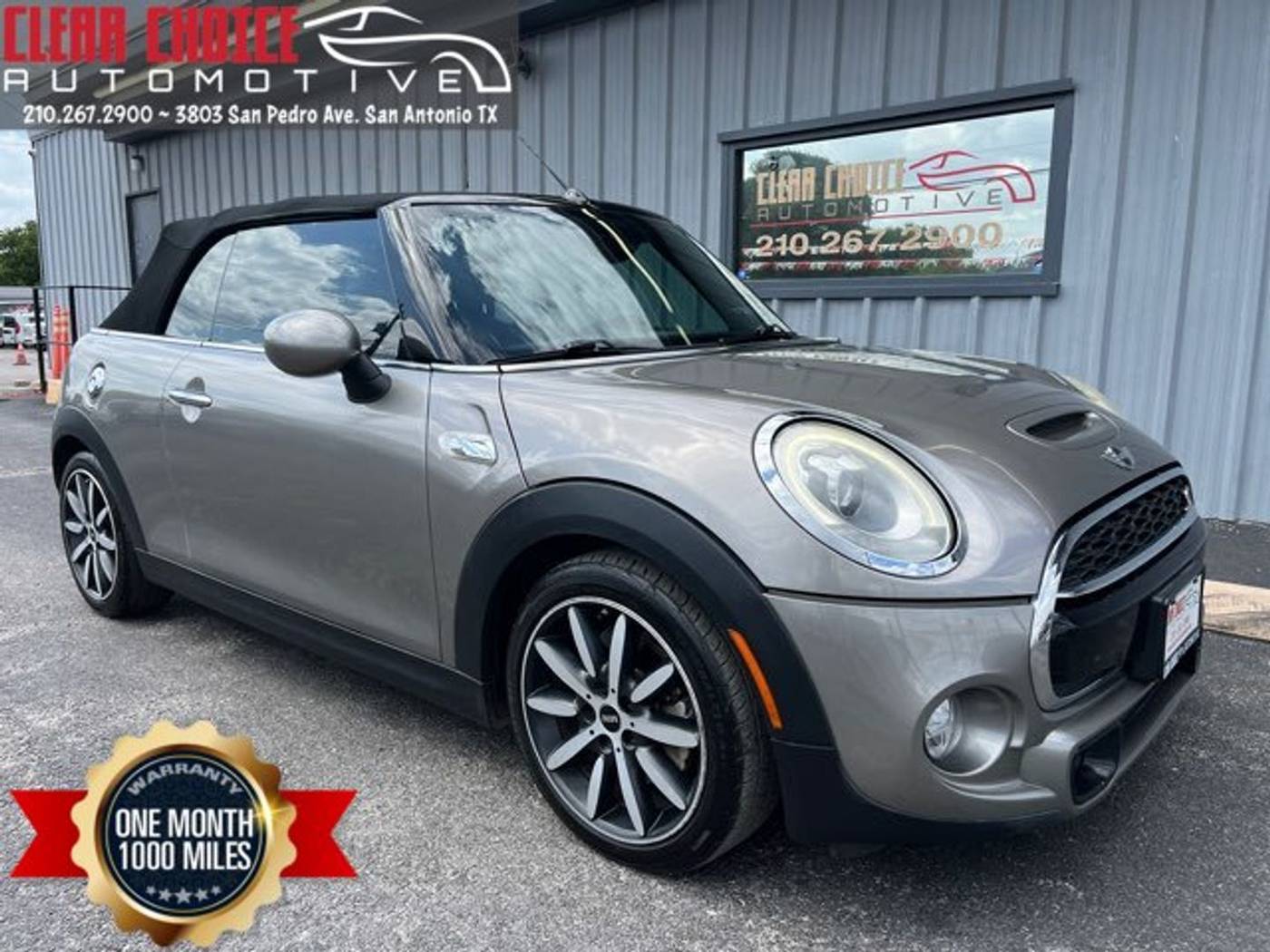 2017 MINI Convertible Cooper S — Convertible — 69,881 mi — San Antonio, TX