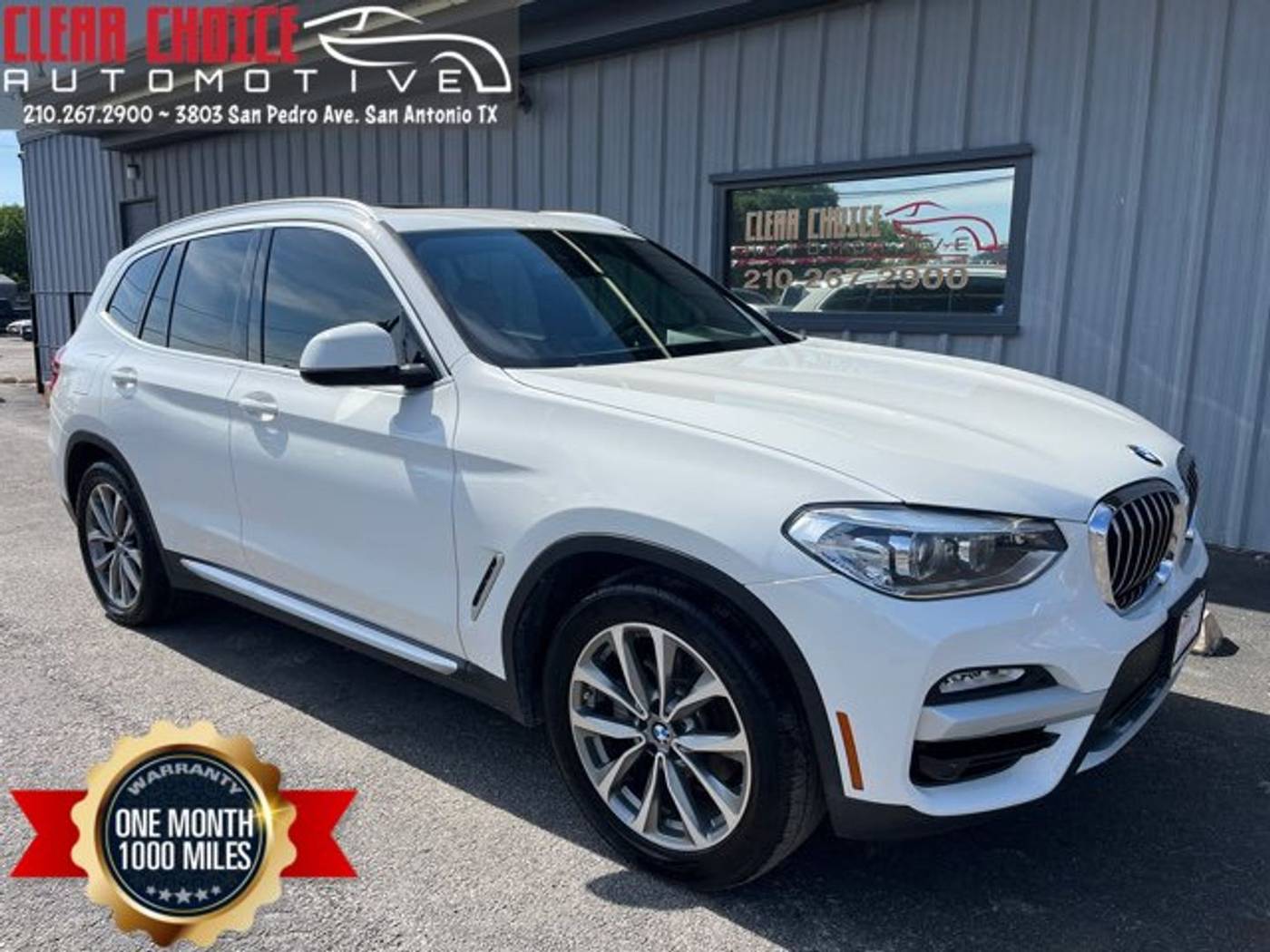 2019 BMW X3 30i — SUV — 93,999 mi — San Antonio, TX