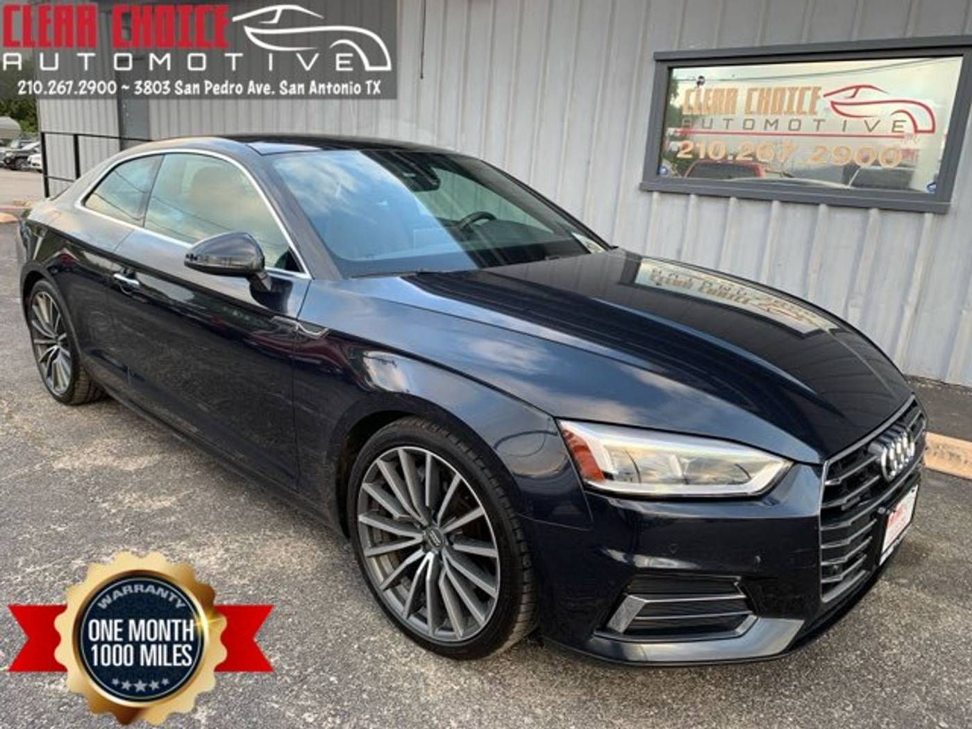 2018 Audi A5 Premium Plus — Coupe — 91,719 mi — San Antonio, TX