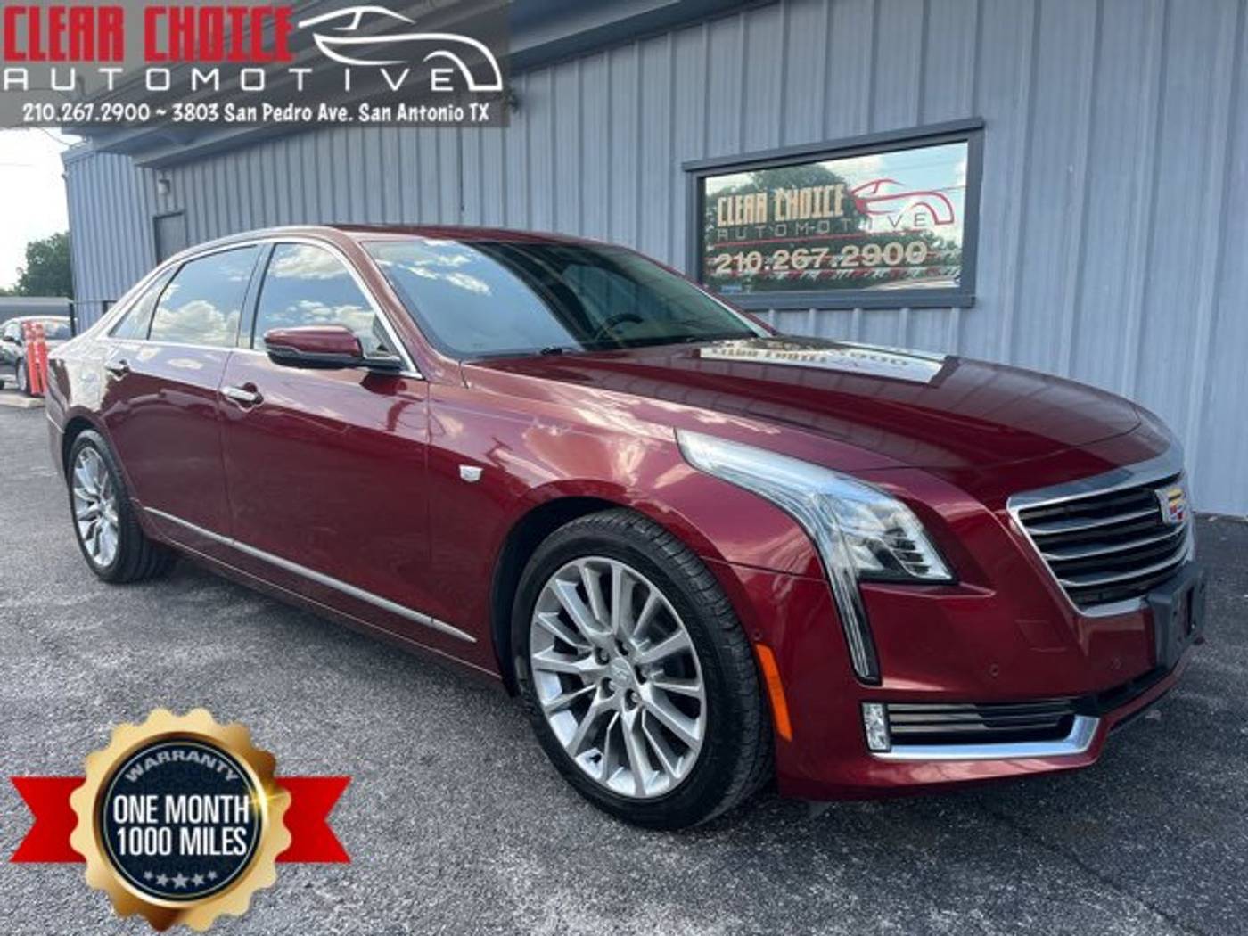 2017 Cadillac CT6 Premium Luxury — Sedan — 72,943 mi — San Antonio, TX