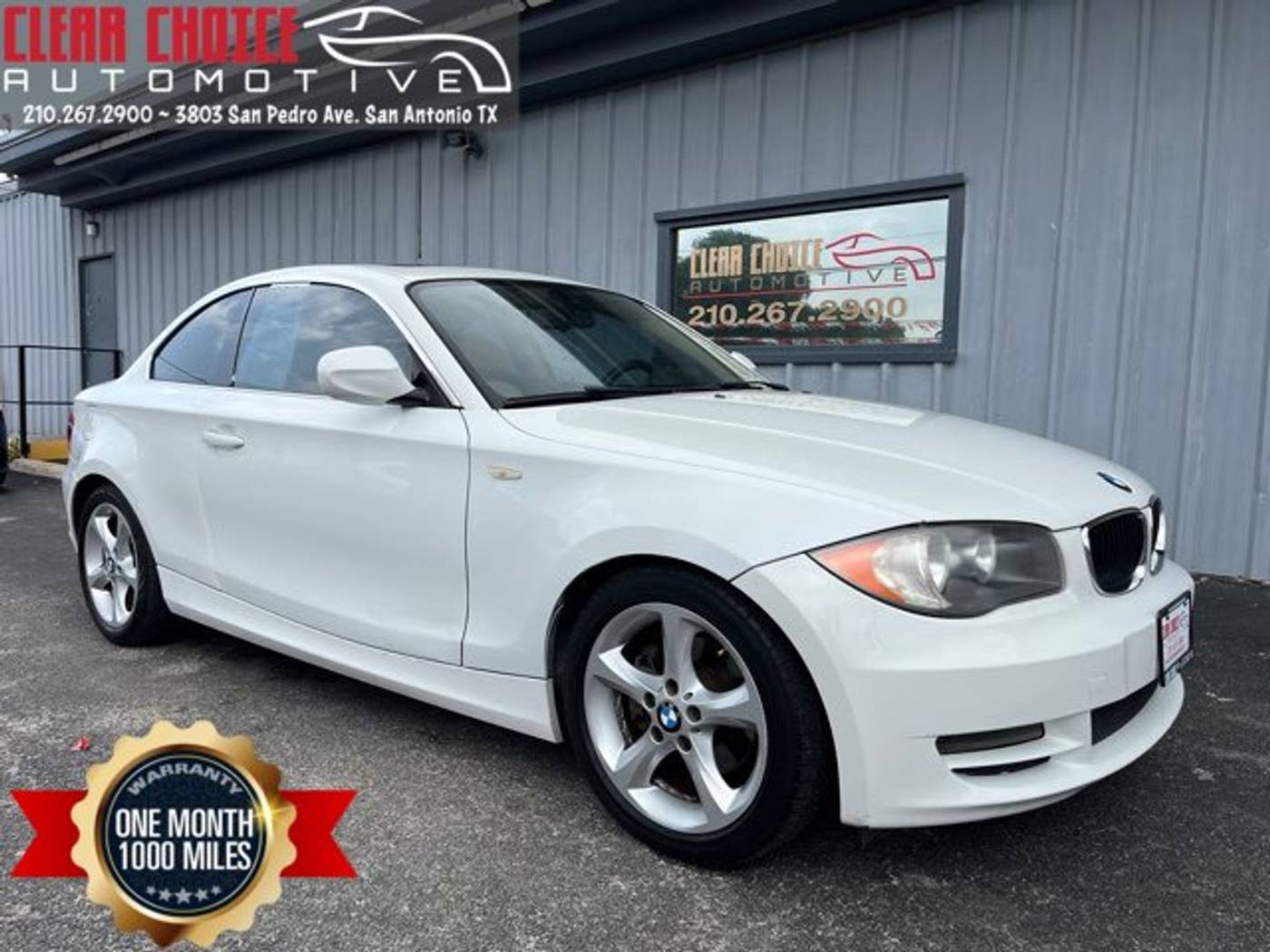 2011 BMW 1 Series 128i — Coupe — 101,421 mi — San Antonio, TX