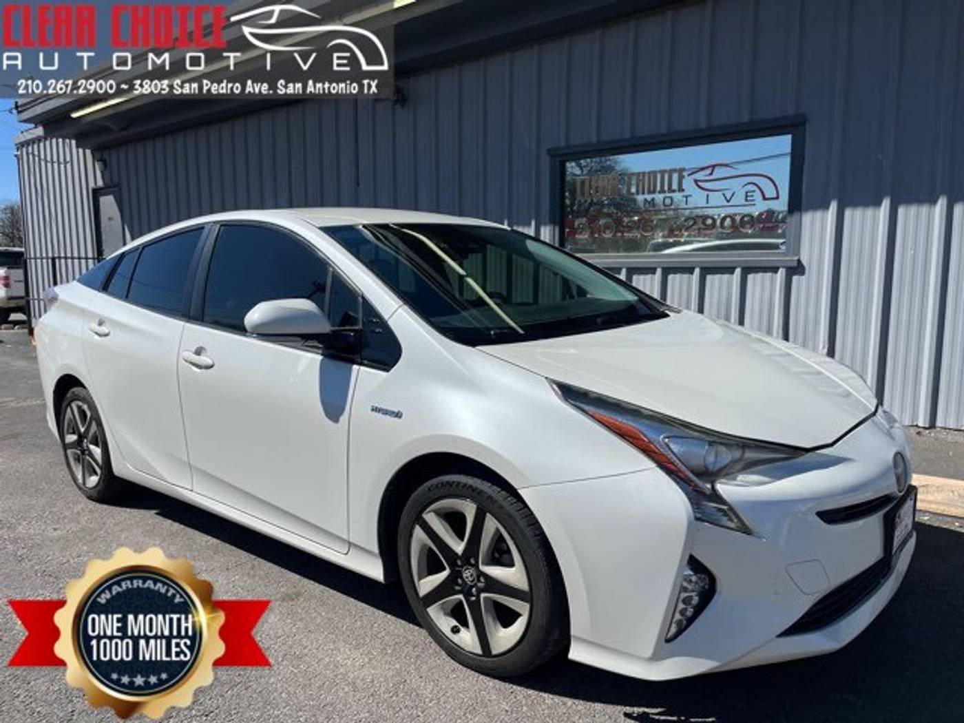 2017 Toyota Prius Three Touring — Hatchback — 188,720 mi — San Antonio, TX