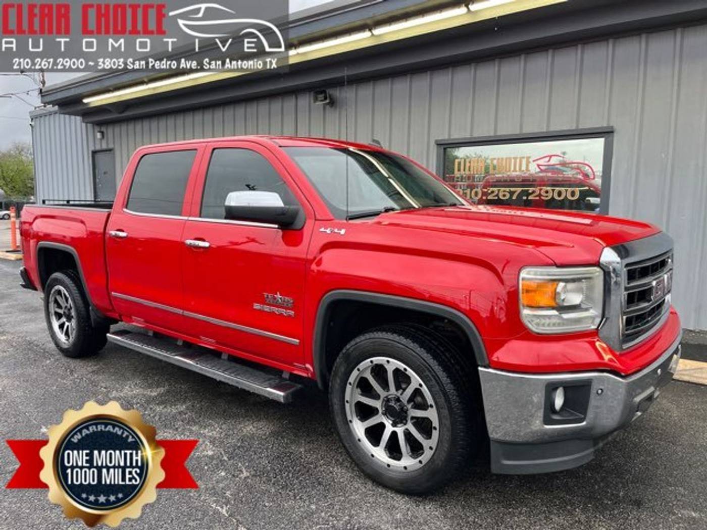 2014 GMC Sierra 1500 SLT — Pickup Truck — 139,243 mi — San Antonio, TX