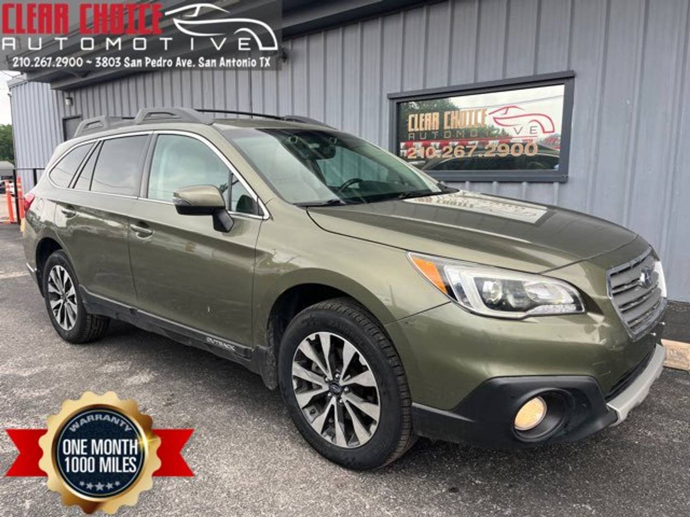 2017 Subaru Outback 2.5i Limited — SUV — 115,026 mi — San Antonio, TX