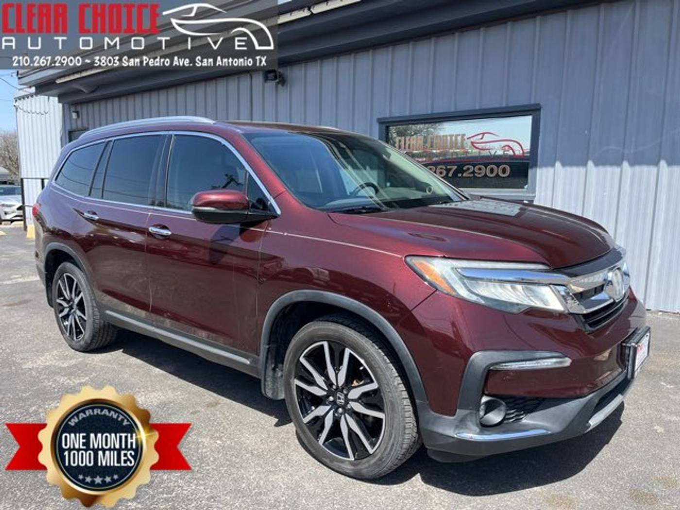 2019 Honda Pilot Touring — SUV — 87,820 mi — San Antonio, TX