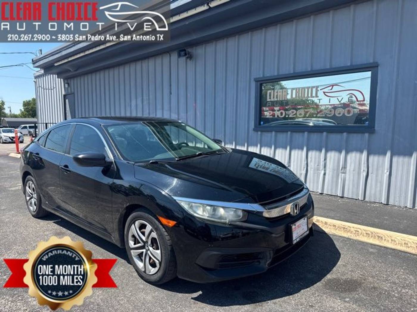 2018 Honda Civic LX — Sedan — 116,618 mi — San Antonio, TX
