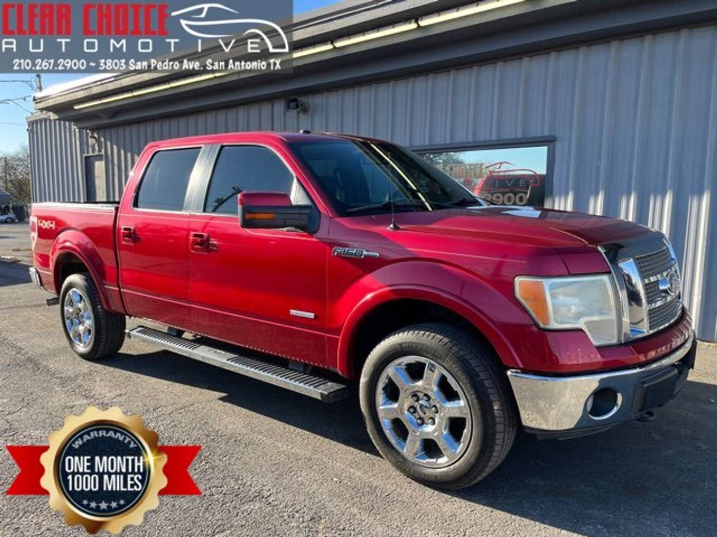 2012 Ford F-150 Lariat — Pickup Truck — 97,419 mi — San Antonio, TX