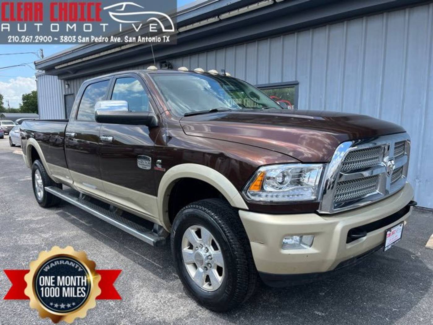 2014 Ram 3500 Longhorn — Pickup Truck — 86,233 mi — San Antonio, TX