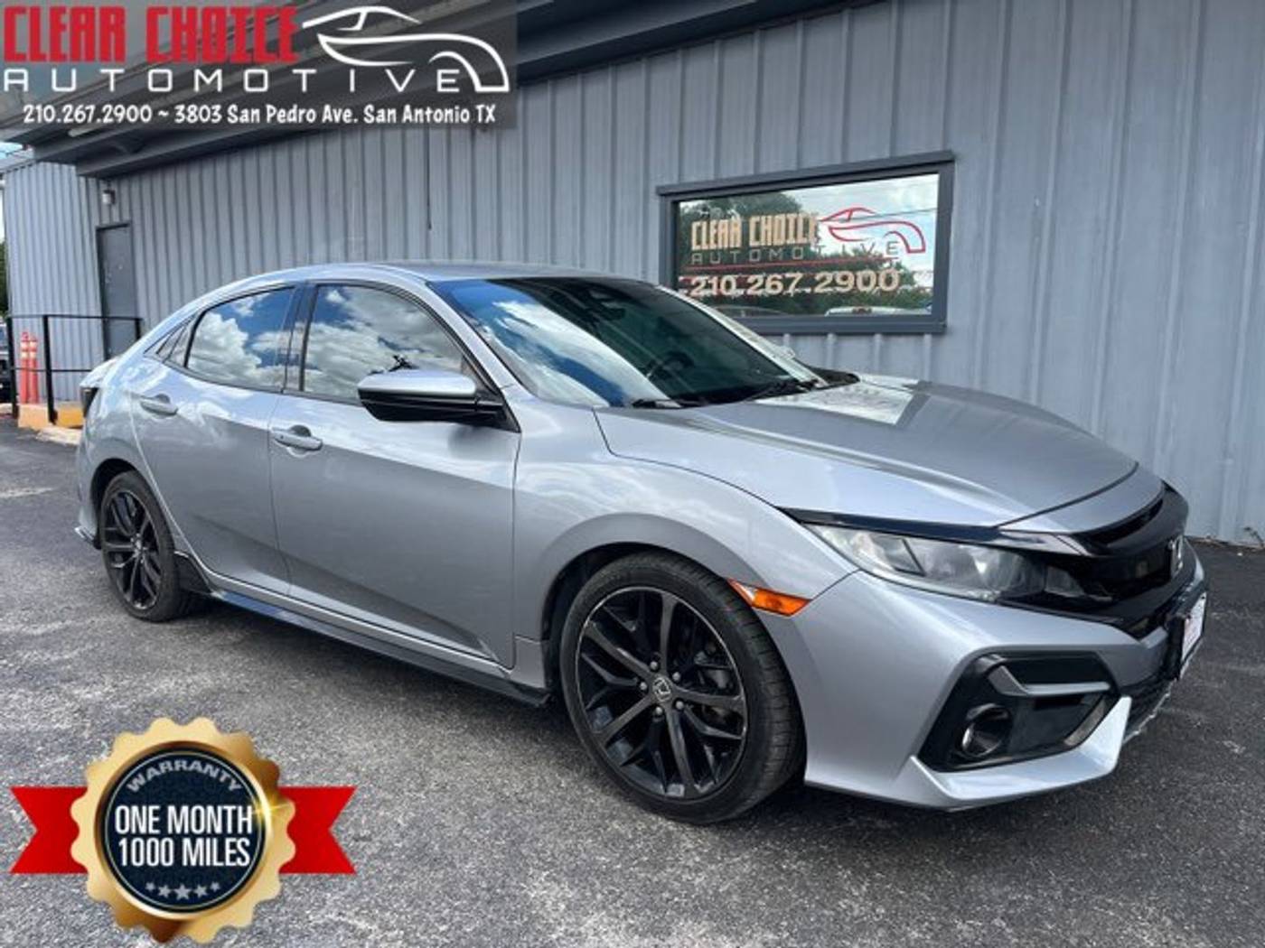2021 Honda Civic Sport — Hatchback — 72,840 mi — San Antonio, TX