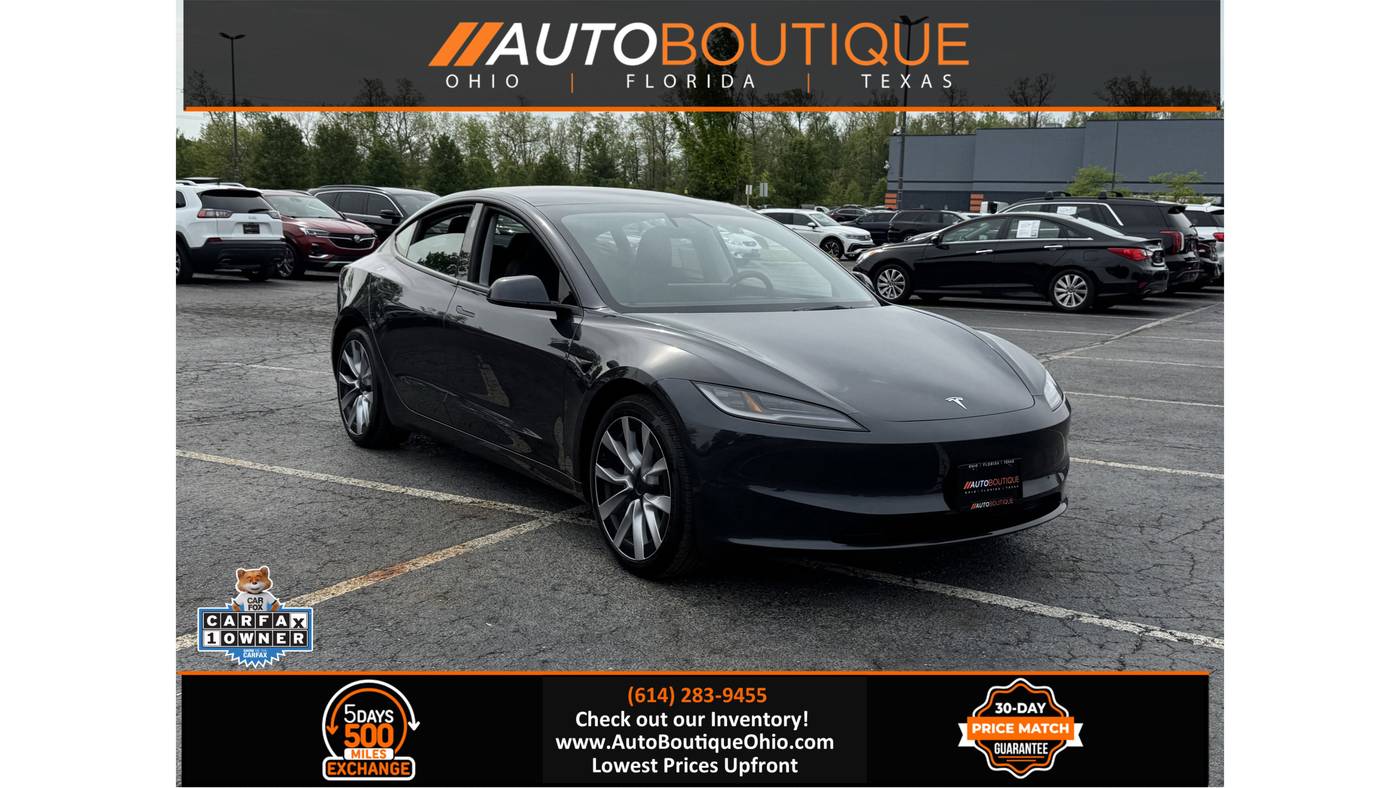 2024 Tesla Model 3 Long Range — Sedan — 8,069 mi — Columbus, OH