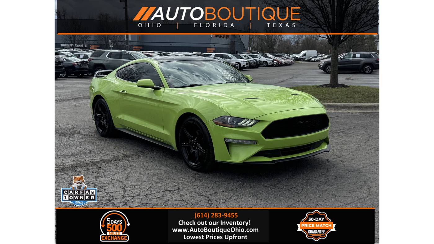 2020 Ford Mustang EcoBoost — Coupe — 70,305 mi — Columbus, OH