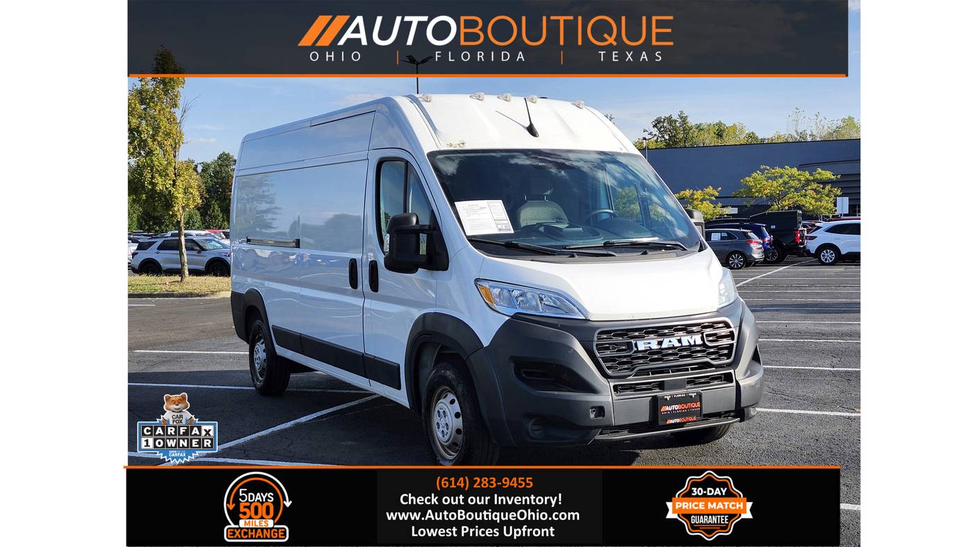 2023 Ram ProMaster Cargo Van 2500 — Cargo Van — 42,956 mi — Columbus, OH