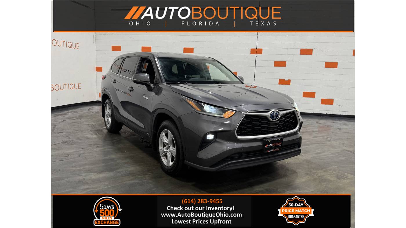 2021 Toyota Highlander Hybrid LE — SUV — 87,365 mi — Columbus, OH