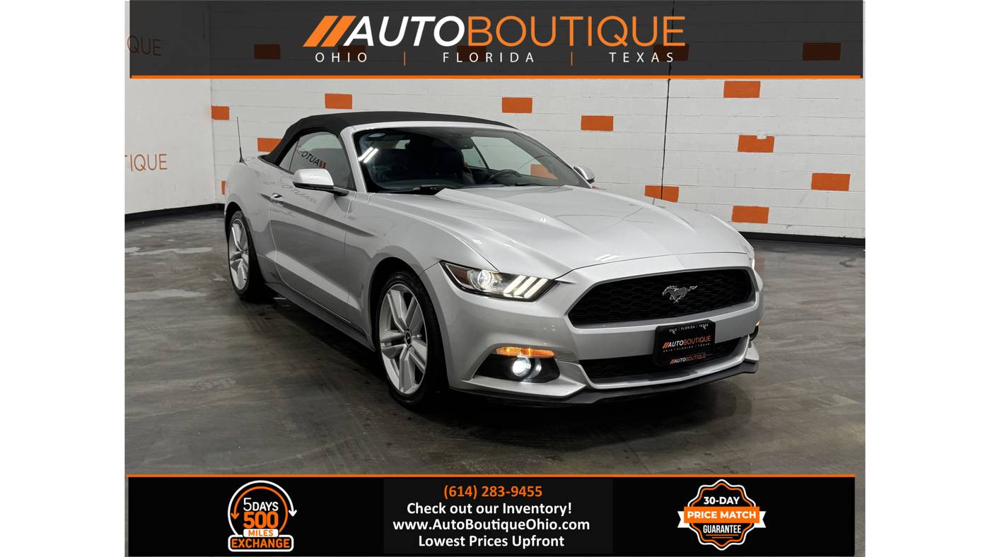 2017 Ford Mustang EcoBoost Premium — Convertible — 93,594 mi — Columbus, OH
