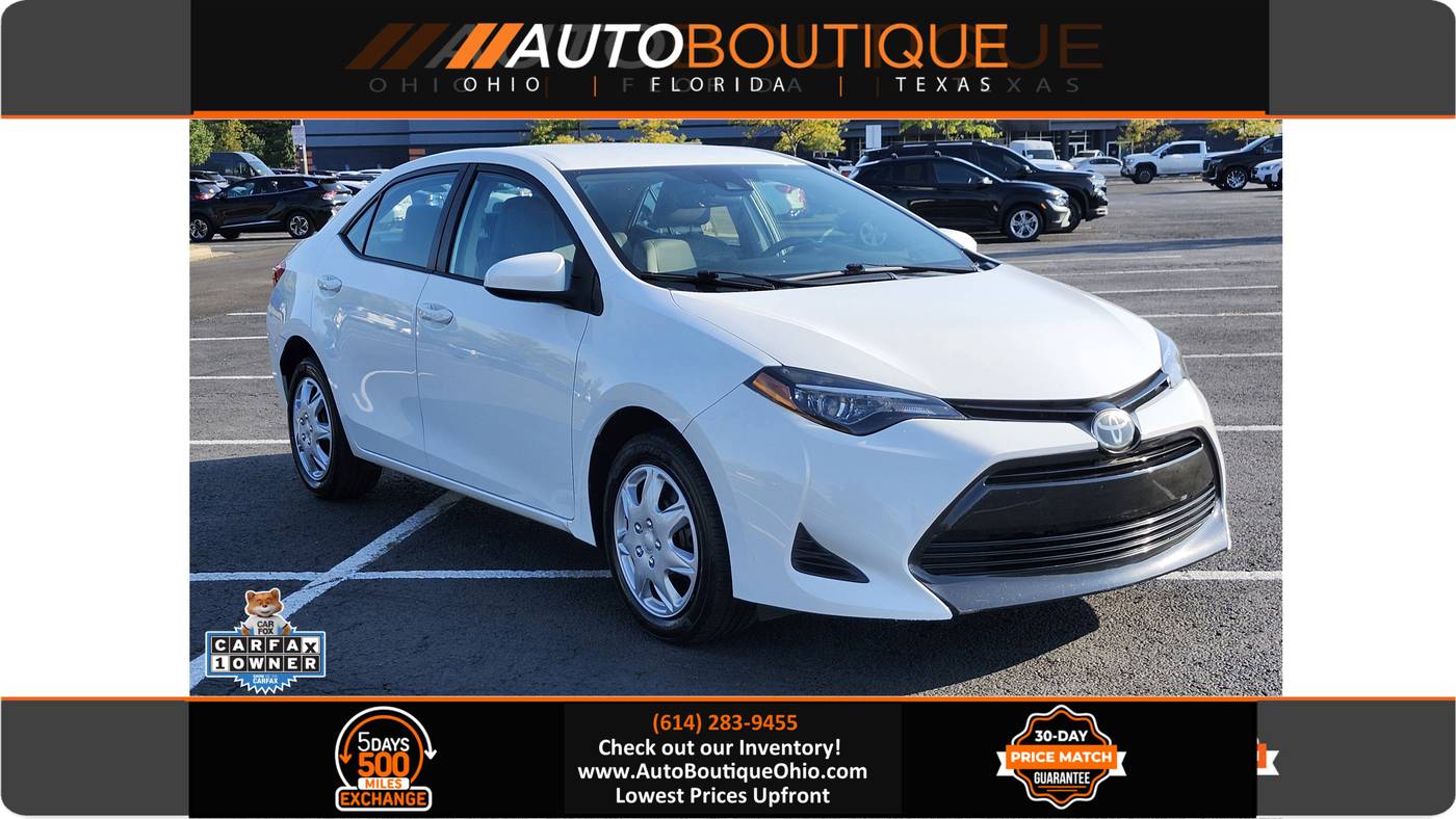 2019 Toyota Corolla LE — Sedan — 56,919 mi — Columbus, OH