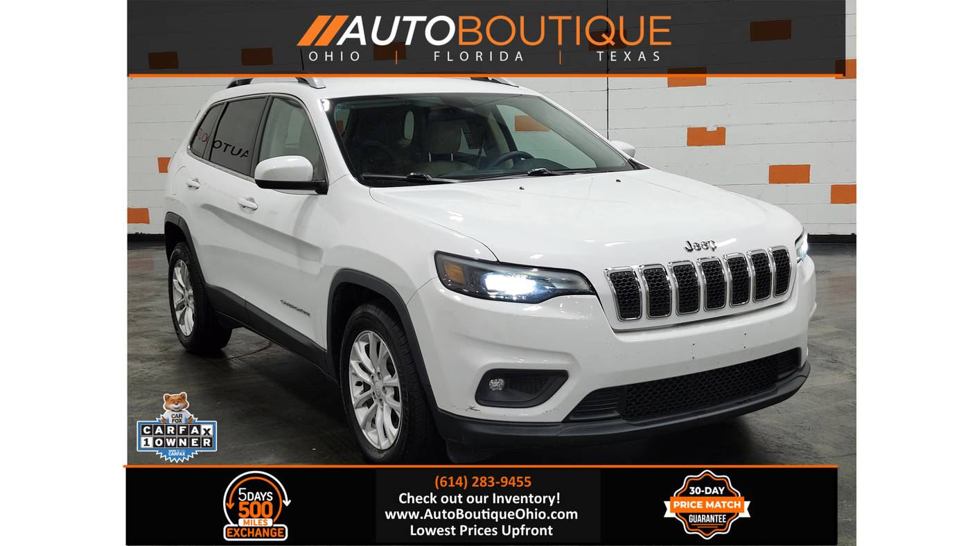2019 Jeep Cherokee Latitude — SUV — 75,695 mi — Columbus, OH